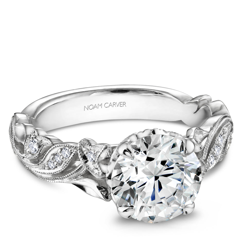 noam carver engagement ring - b356-01ws-100a