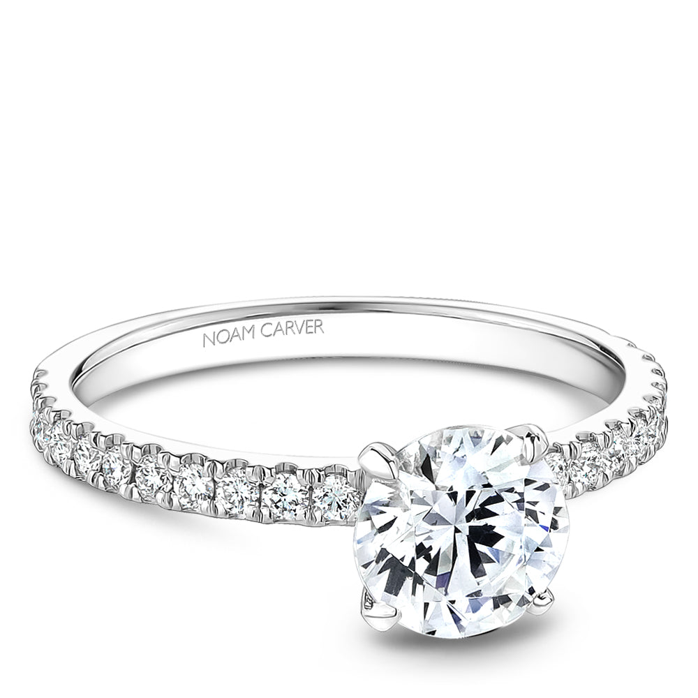 noam carver engagement ring - b501-01ws-100a
