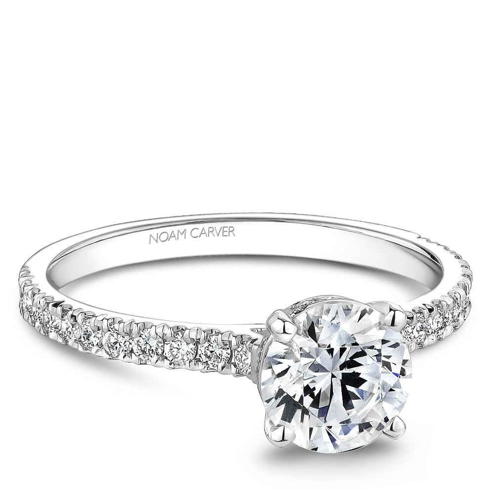 noam carver engagement ring - b502-01ws-100a
