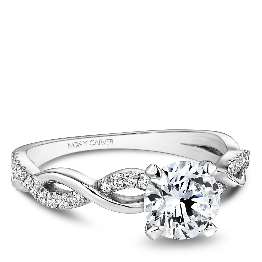 noam carver engagement ring - b503-01ws-100a