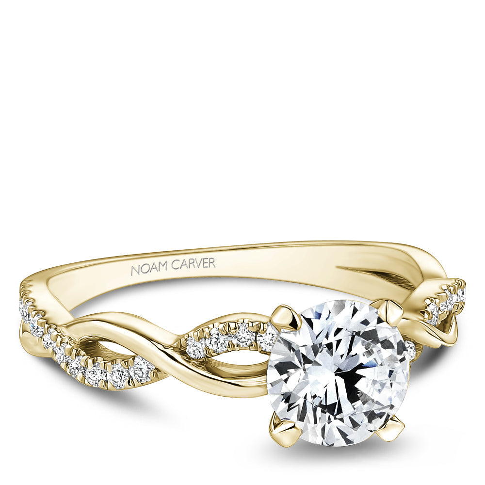 noam carver engagement ring - b503-01ys-100a