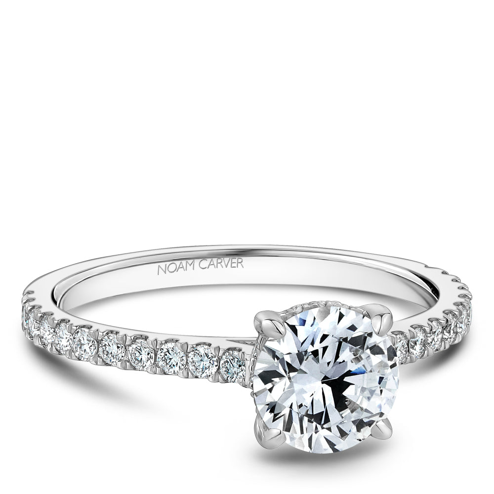 noam carver engagement ring - b505-01ws-100a