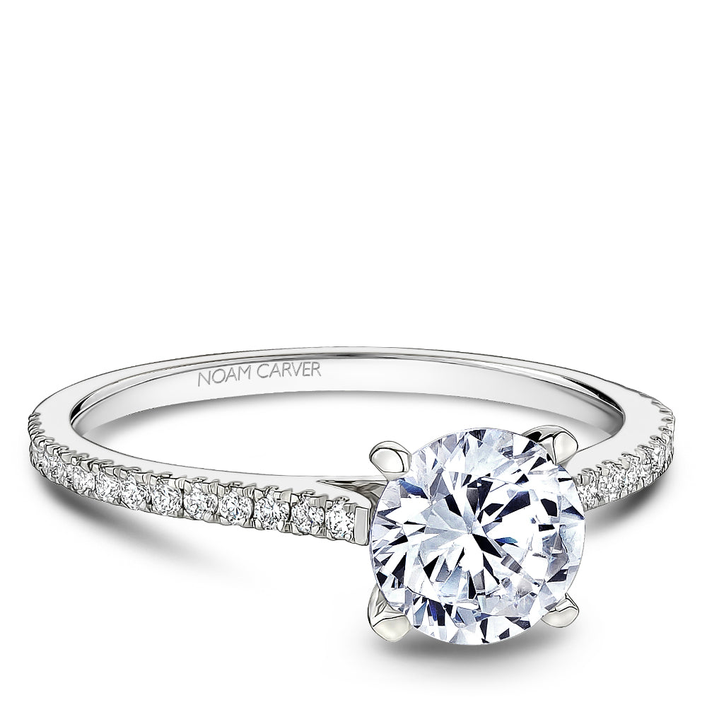 noam carver engagement ring - b507-01ws-100a