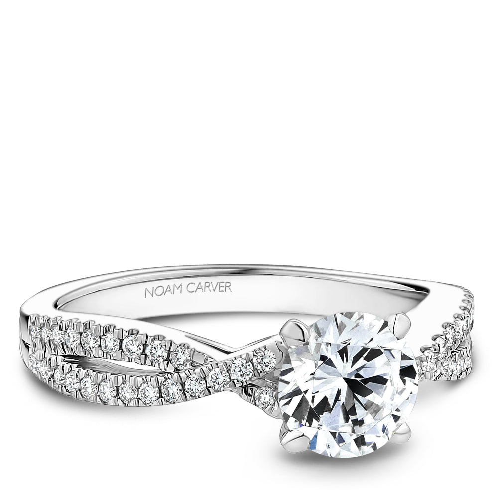 noam carver engagement ring - b514-01ws-100a