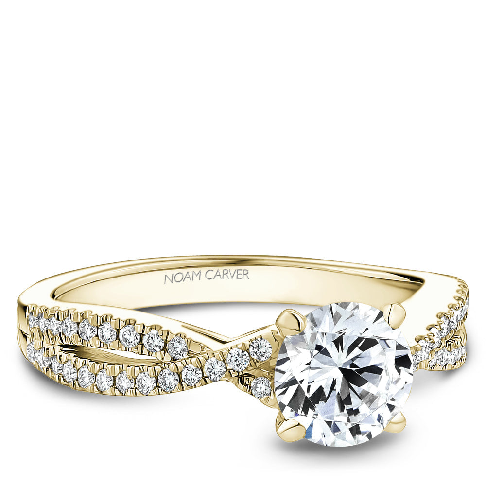 noam carver engagement ring - b514-01ys-100a