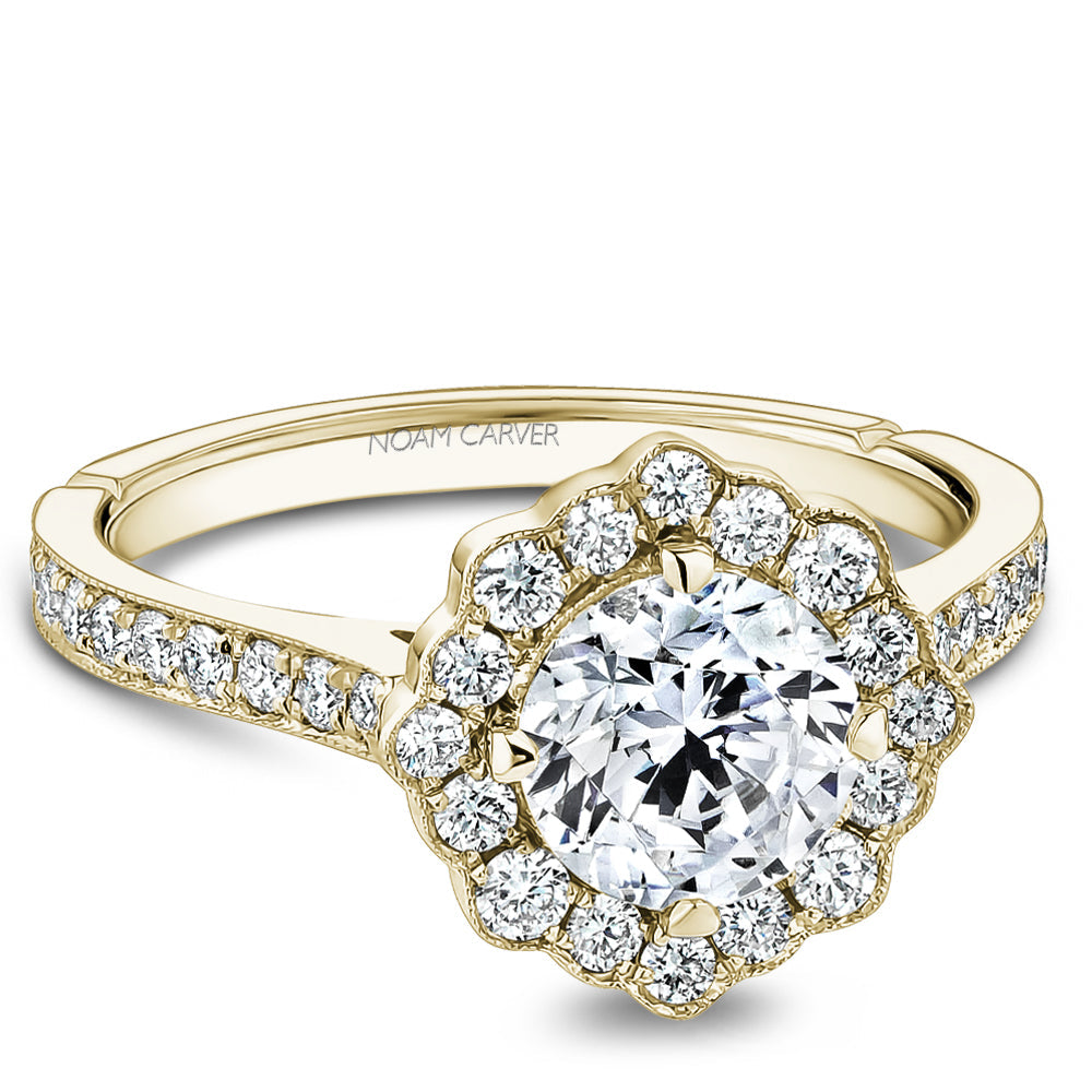 noam carver engagement ring - b516-01ys-100a