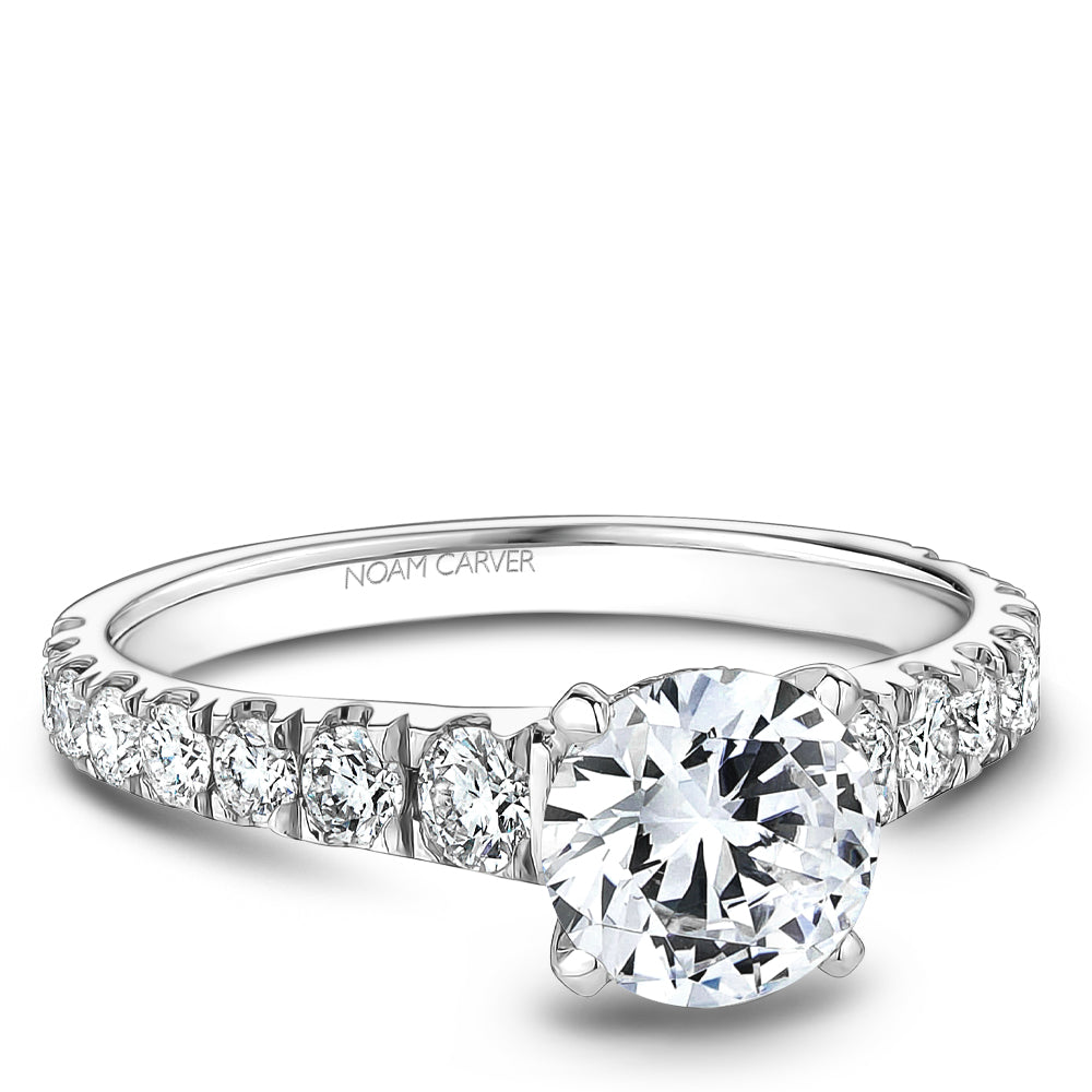 noam carver engagement ring - b519-01ws-100a