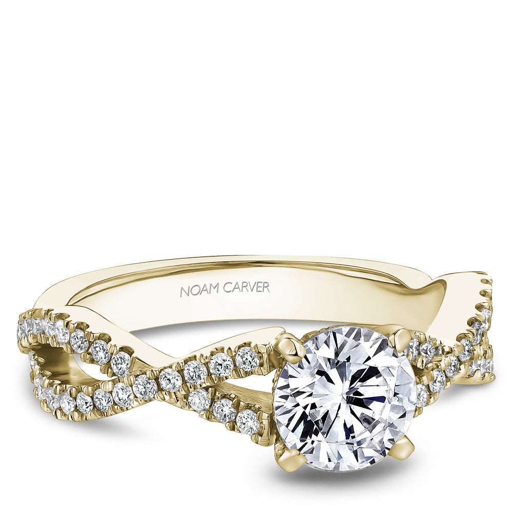 noam carver engagement ring - b522-01ys-100a