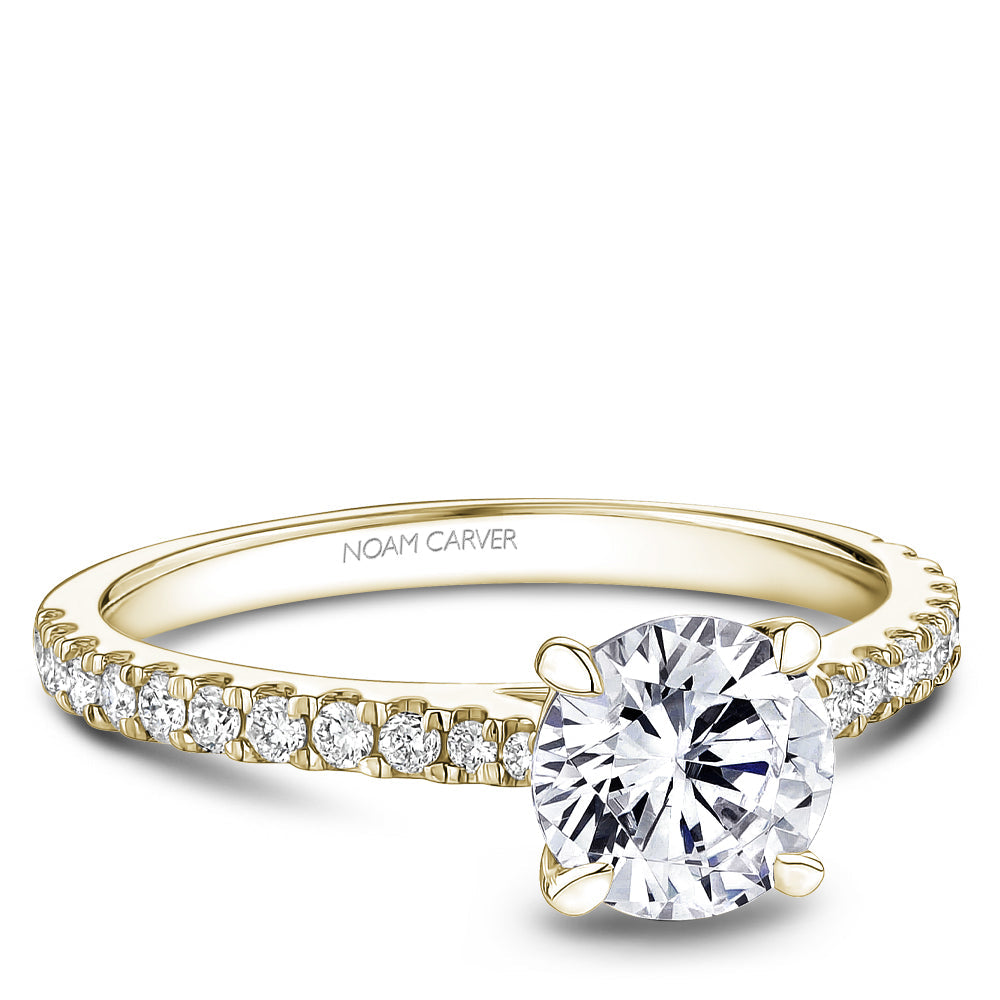 noam carver engagement ring - b525-01ym-100a