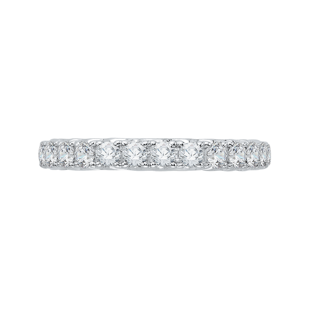 CA0070B-37W Bridal Jewelry Carizza White Gold Diamond Wedding Bands