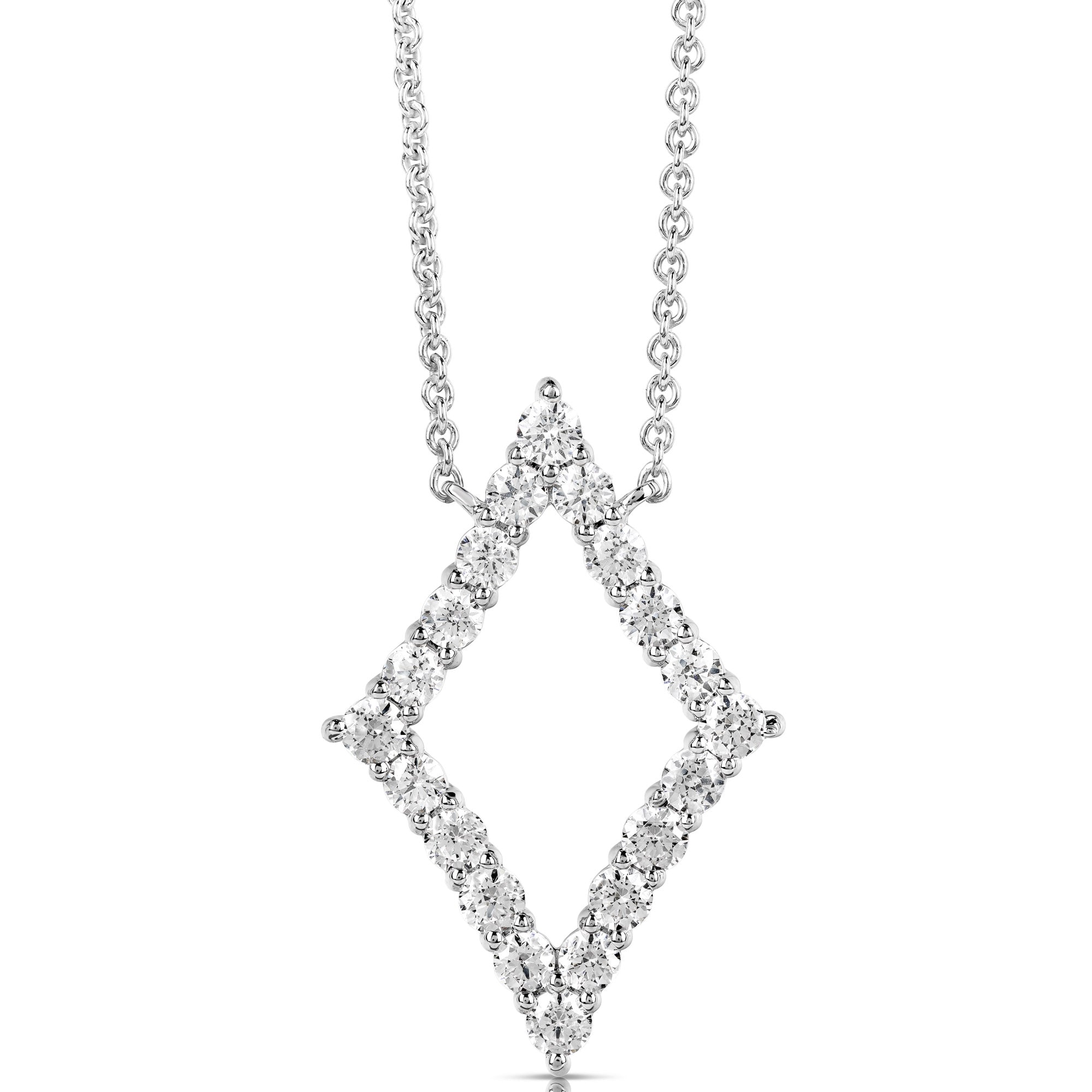Lab-Grown Diamond 1½ct. Round Brilliant Solitaire Pendant | White -  #Lightbox Jewelry