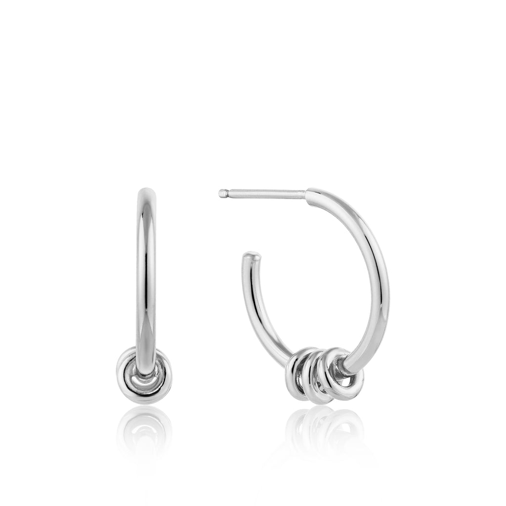 modern hoop earrings