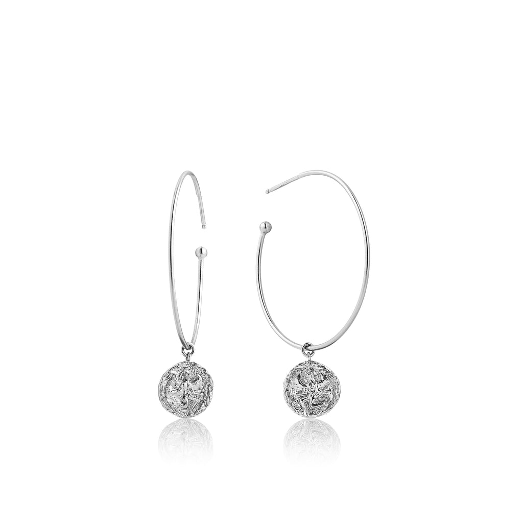 boreas hoop earrings