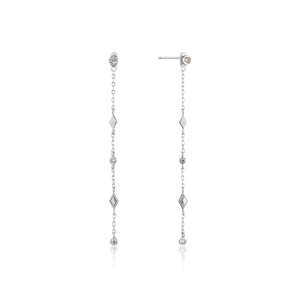 bohemia shimmer drop earrings