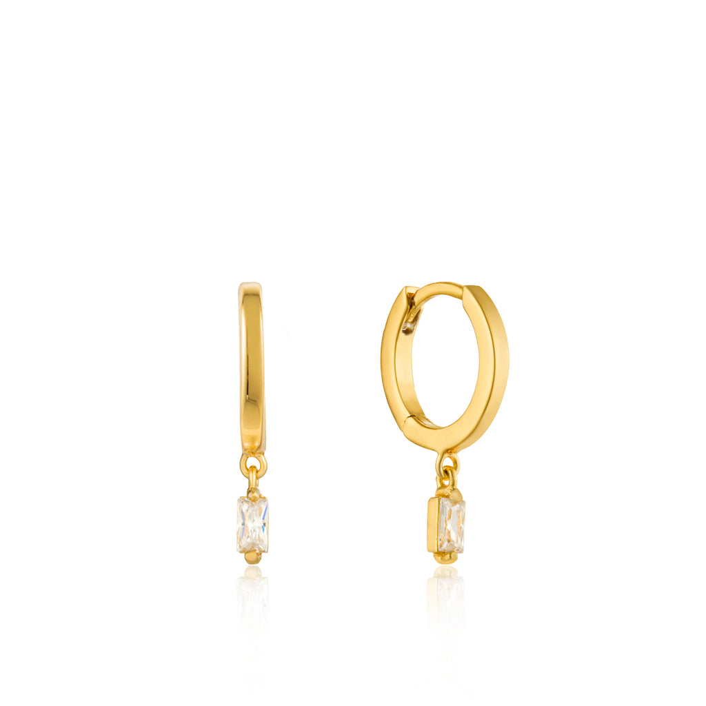 glow huggie hoops