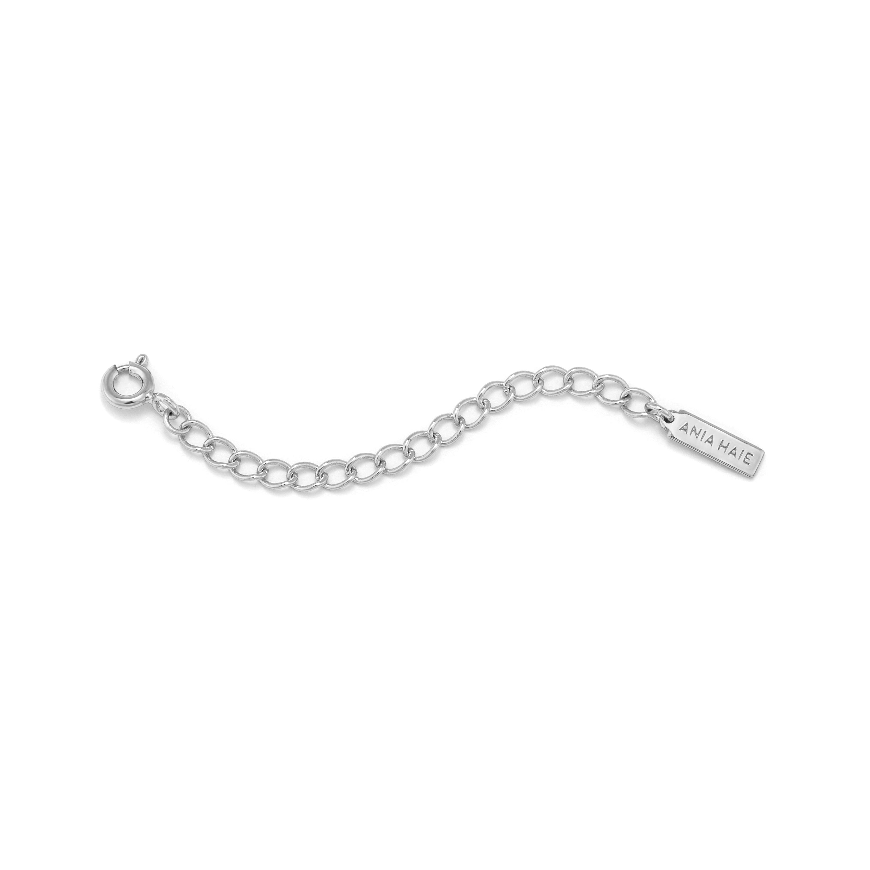 Chain Extensions Necklaces  Rhodium Plated Chain Extension