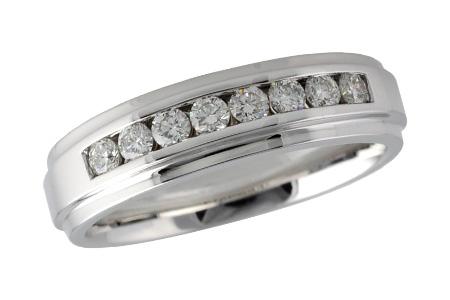 mens wedding ring - f120-50737_w