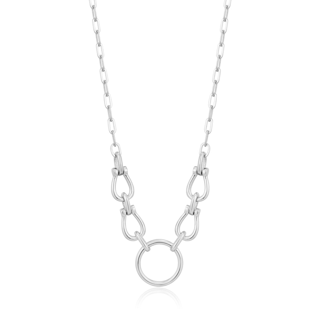 horseshoe link necklace