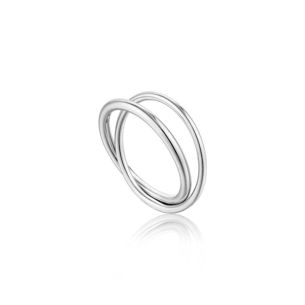 modern double wrap ring
