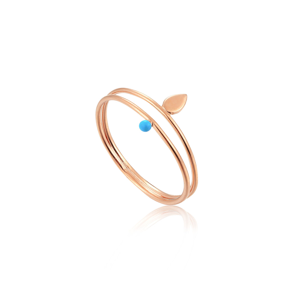 dotted double ring