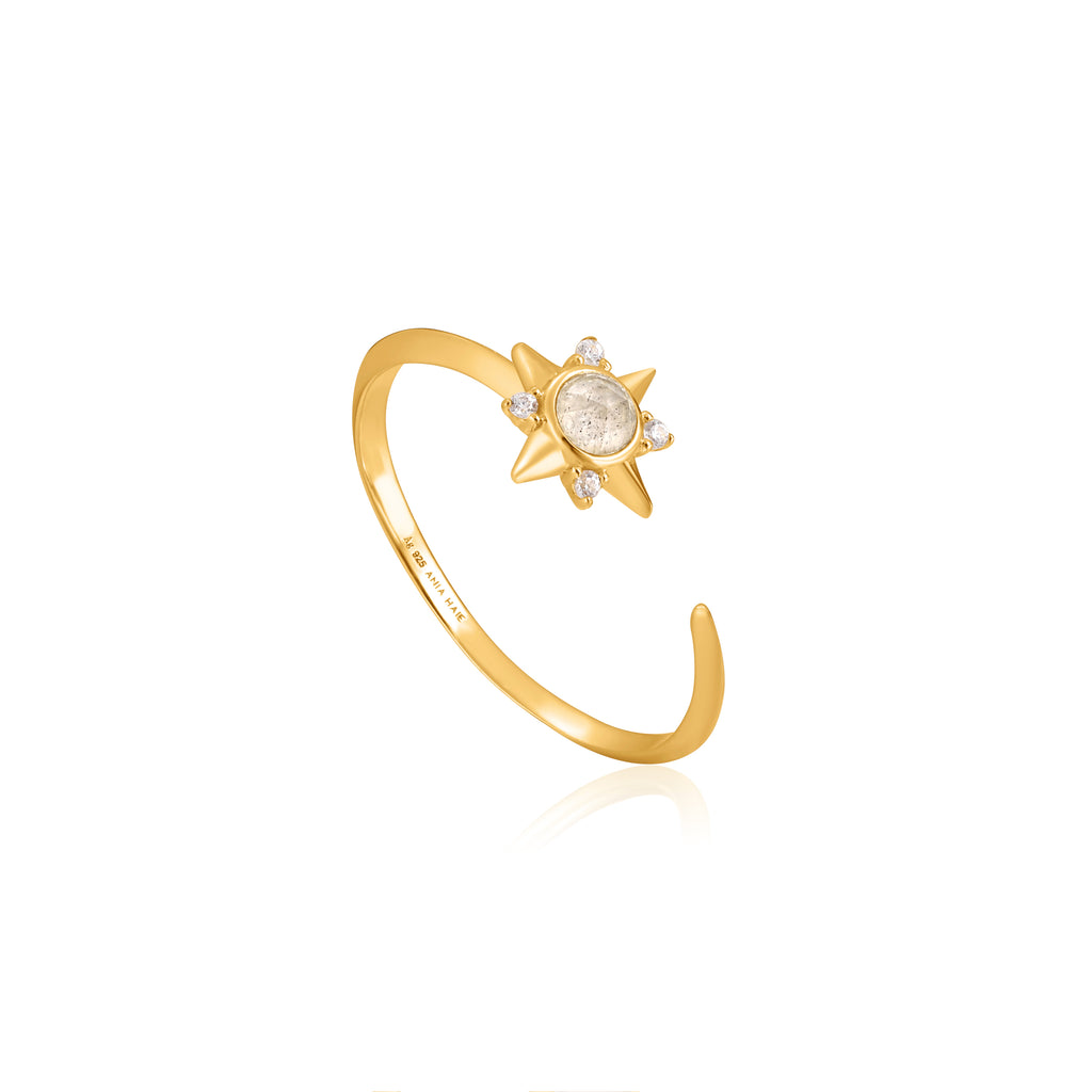 midnight star adjustable ring