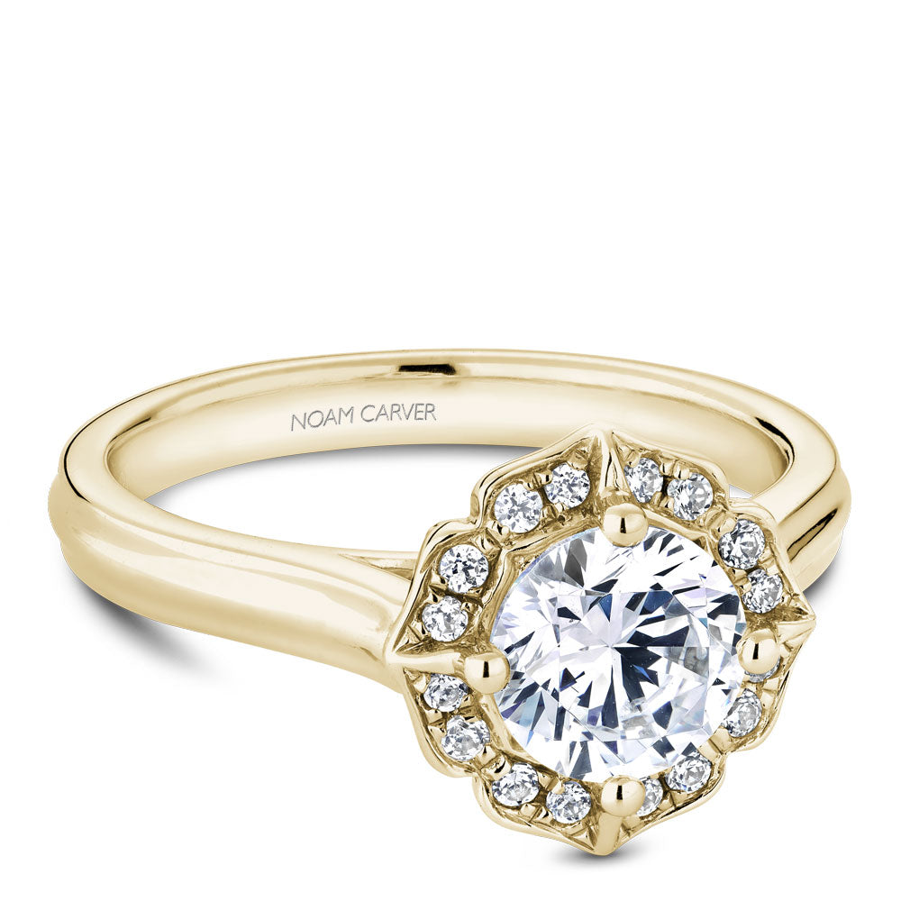 noam carver engagement ring - r030-01ym-100a