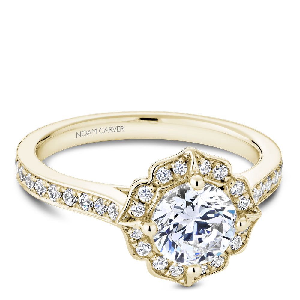 noam carver engagement ring - r031-01ys-100a