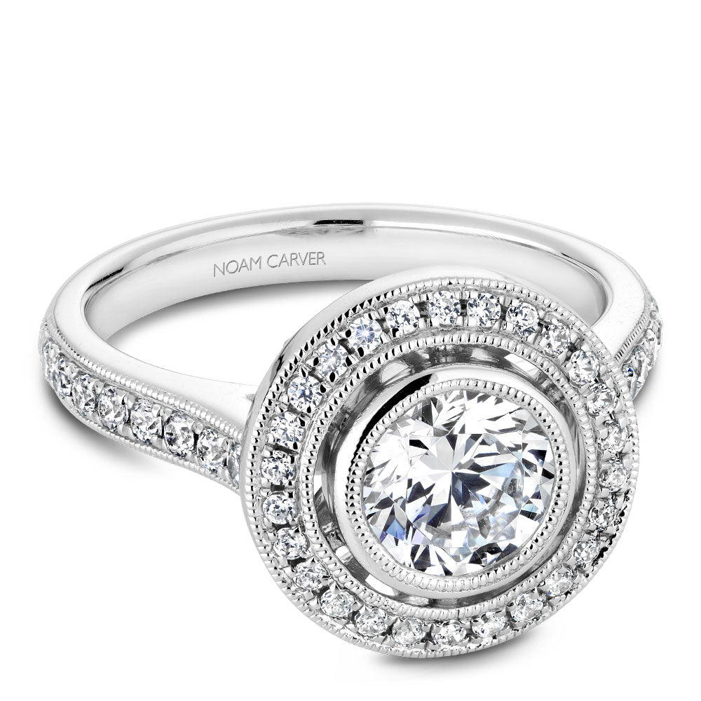 noam carver engagement ring - r040-02ws-100a