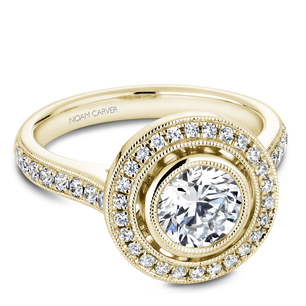 noam carver engagement ring - r040-02ys-100a