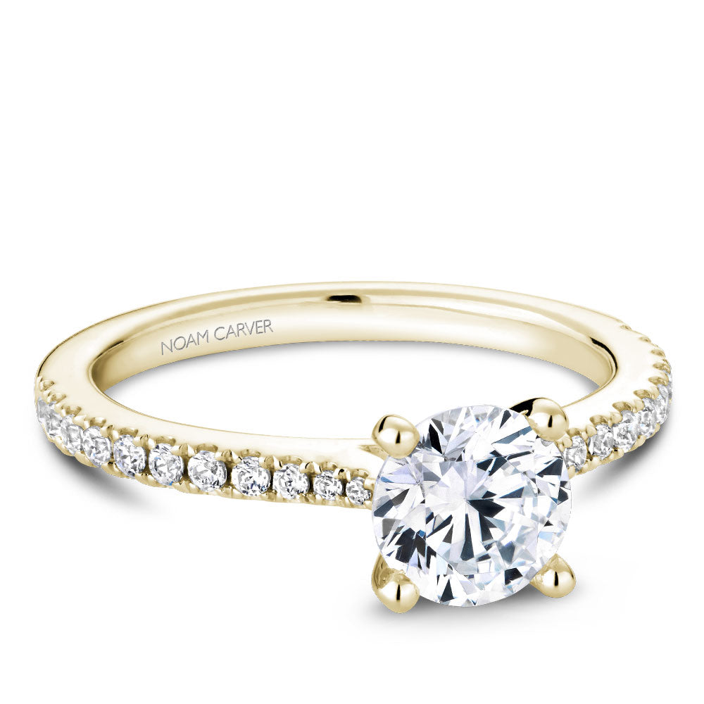 noam carver engagement ring - r046-01ys-100a