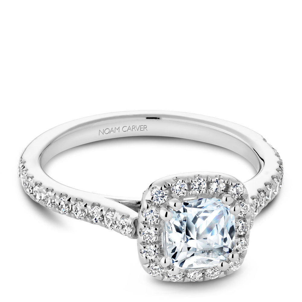 noam carver engagement ring - r050-05ws-fcya