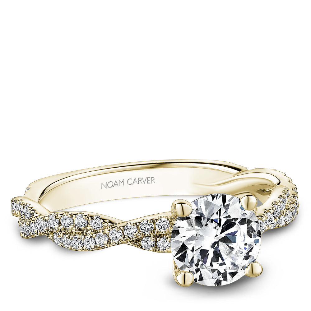 noam carver engagement ring - r053-02ys-100a