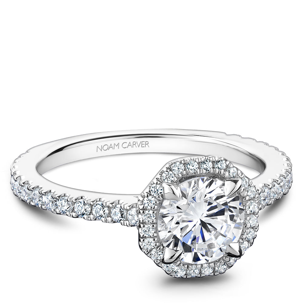 noam carver engagement ring - r054-01ws-100a