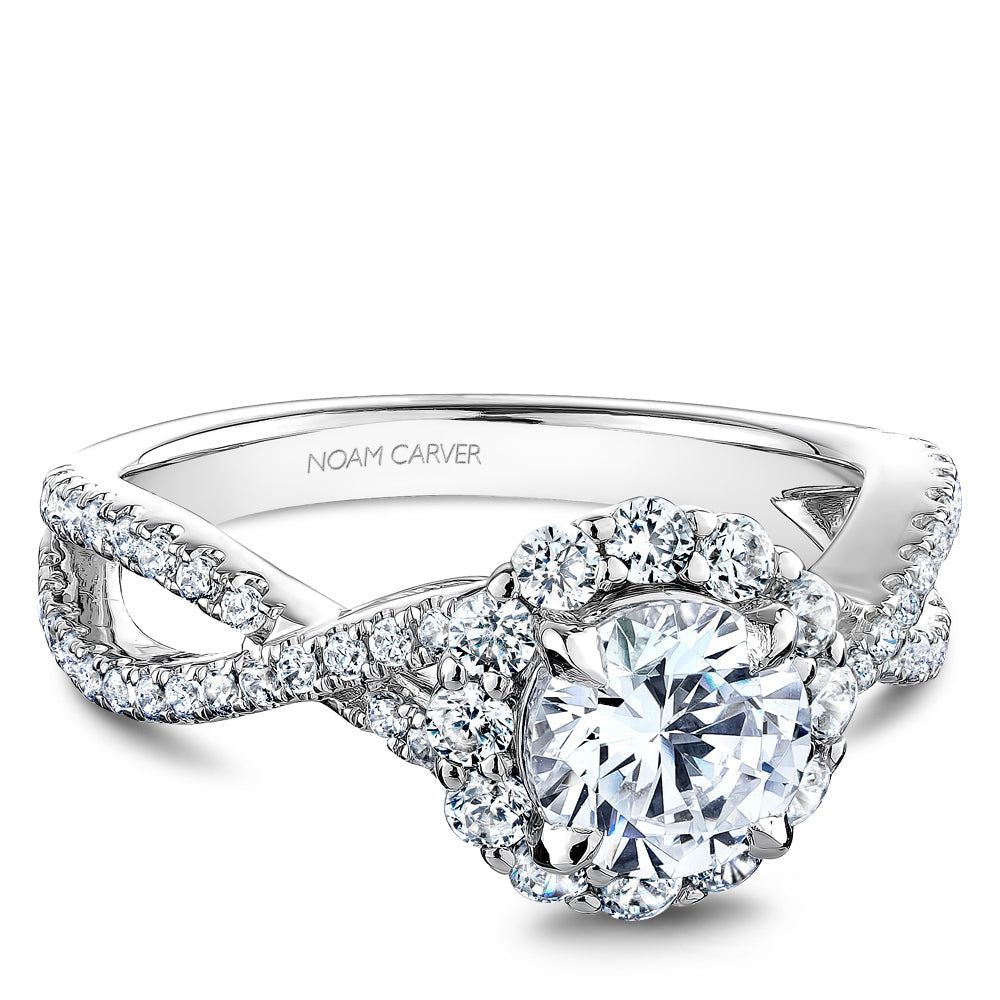 noam carver engagement ring - r055-01ws-100a