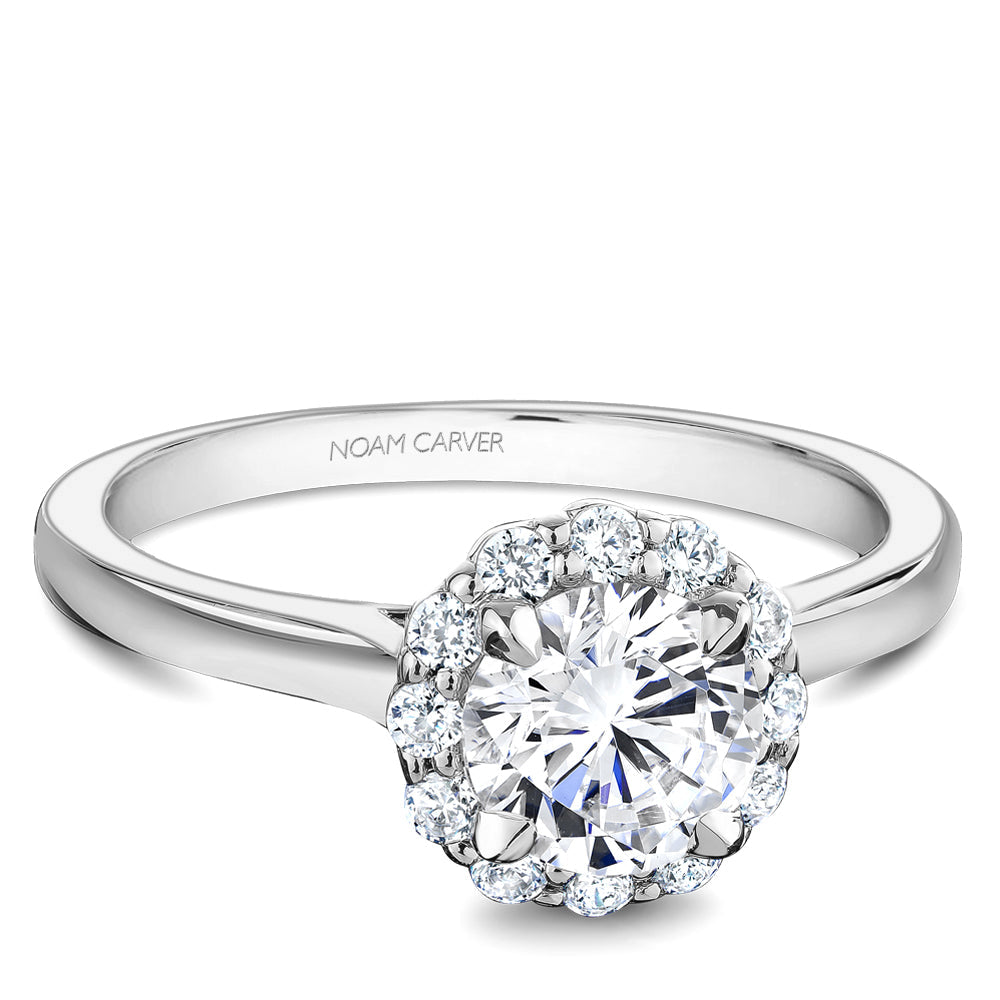 noam carver engagement ring - r063-01ws-100a