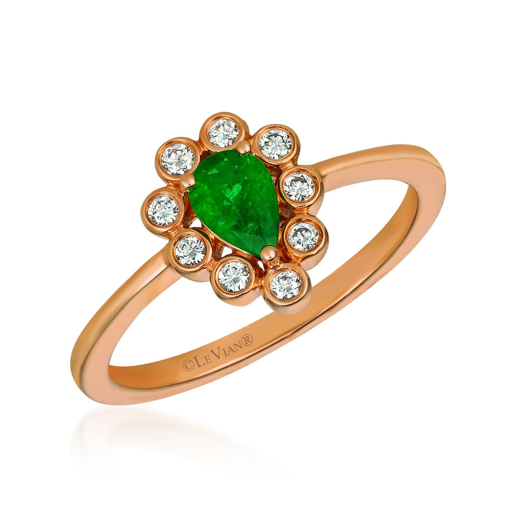 le vian® ring featuring 3/8 cts