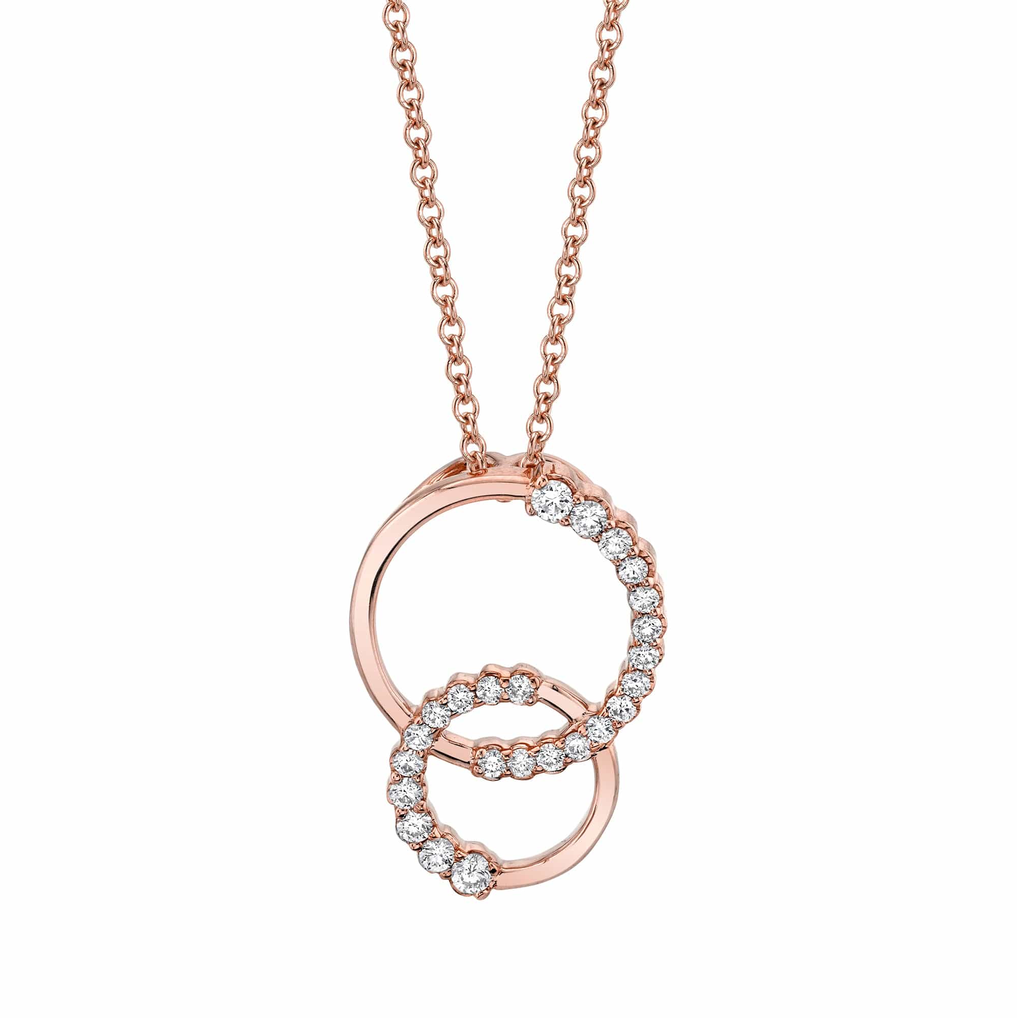 Buy Sterling Silver Infinity Necklace, Interlocking Circle Necklace, Mother  and Child Necklace, Mother Daughter Necklace, Double Circle Necklace Online  in India - Etsy
